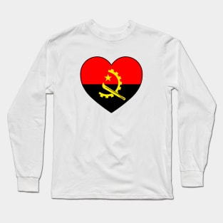 Heart - Angola _040 Long Sleeve T-Shirt